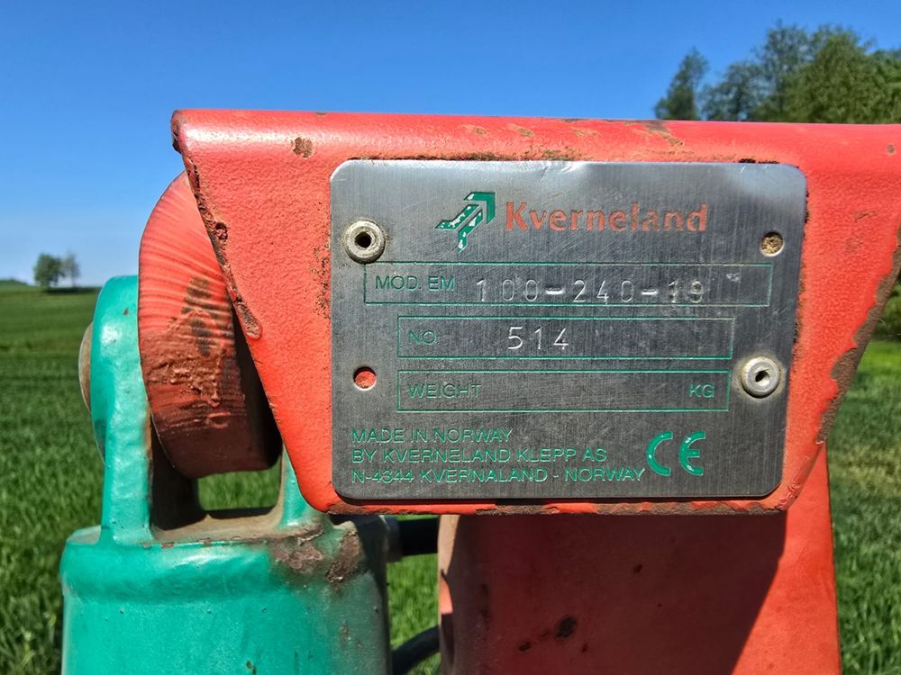 Pług Kverneland EM 100, rok 2008