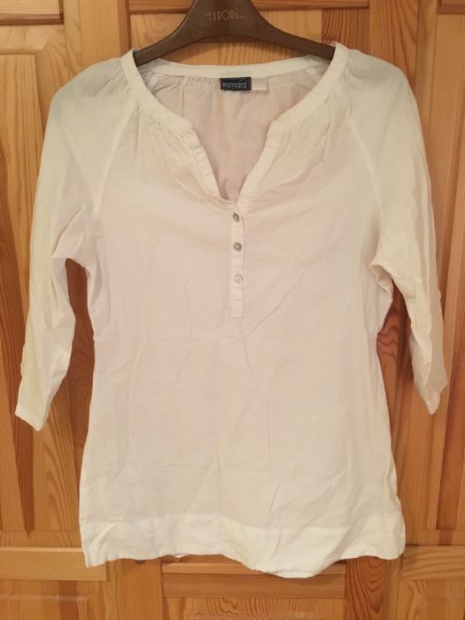 Biała koszula - tunika M/L