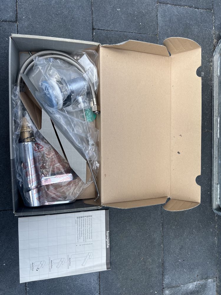 Bateria Bidetowa Hansgrohe model Metris P