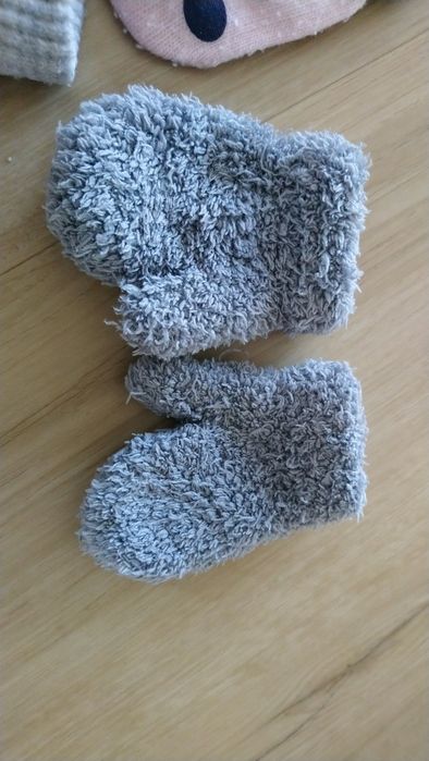 Rękawiczki małe jeden palec i czapka