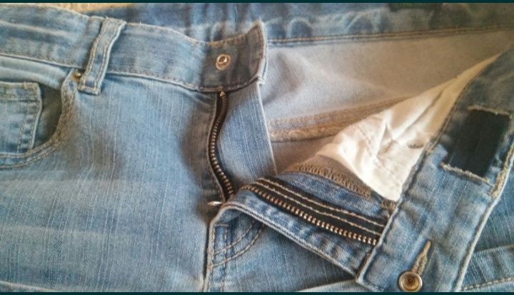 Jeansy benetton r.152/164