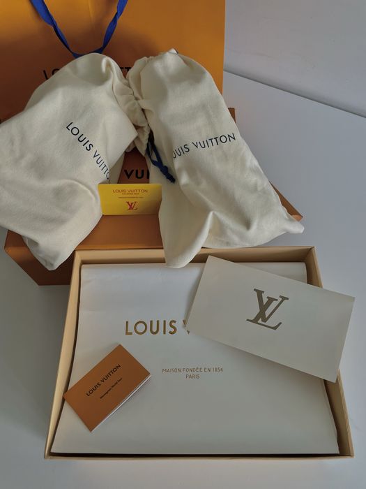 Louis Vuitton LV Trainer – Branco Triple White – Originais com Caixa