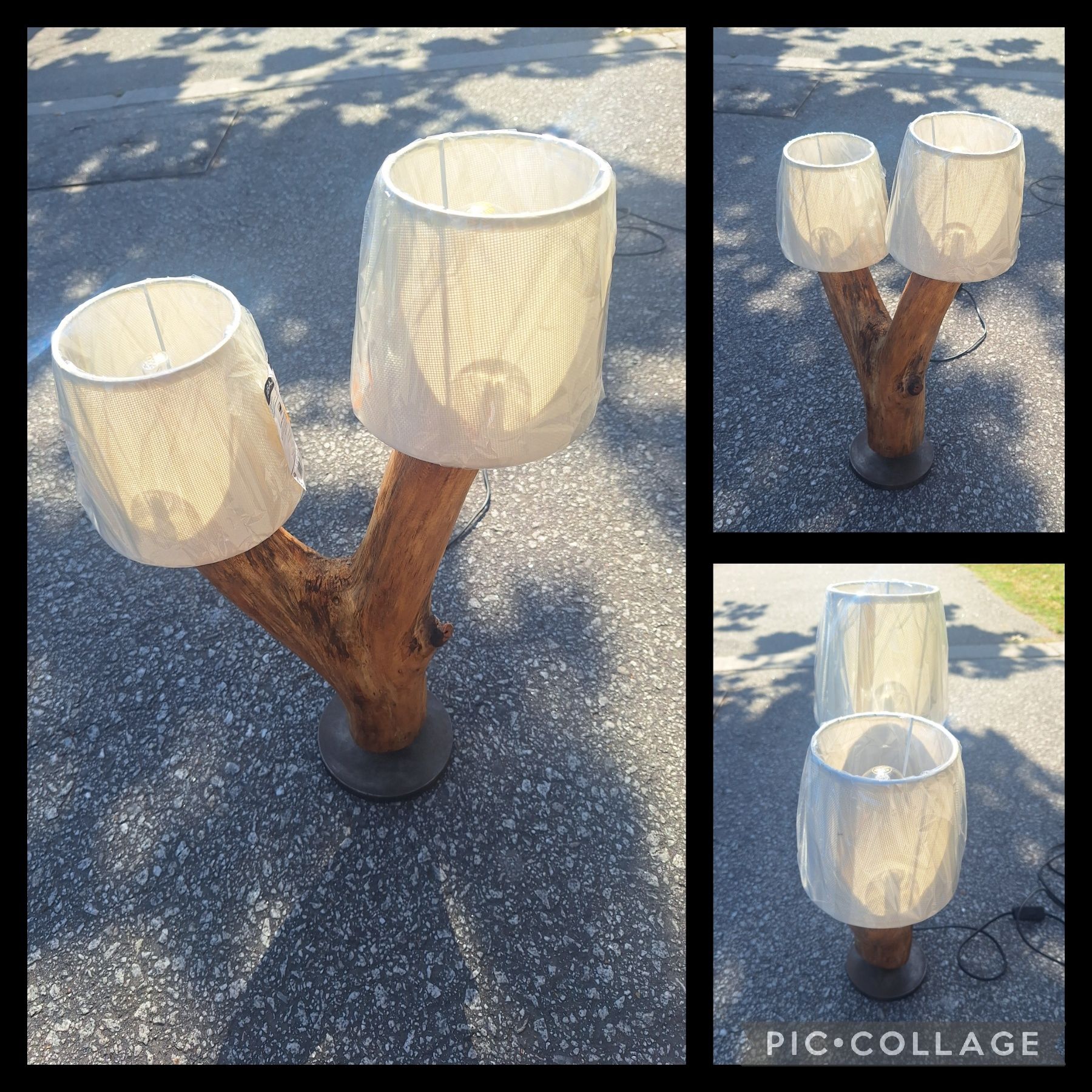 Peças em madeira para decoração
