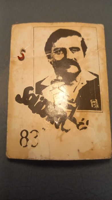 Kalendarzyk z Wałęsą z 1983 r. PRL.