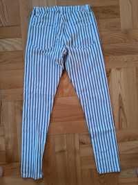 Spodnie młodzieżowe Kappahk- biały jeans - 164 cm