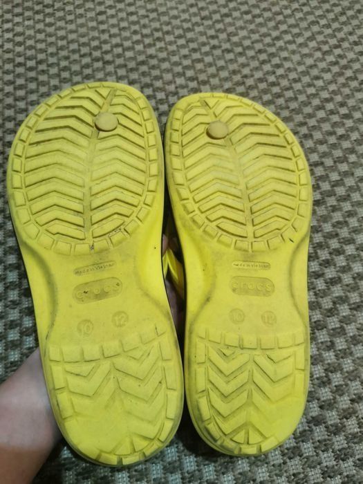 Мужские шлепанцы, шлепки, кроксы  Crocs, Fila, 43
