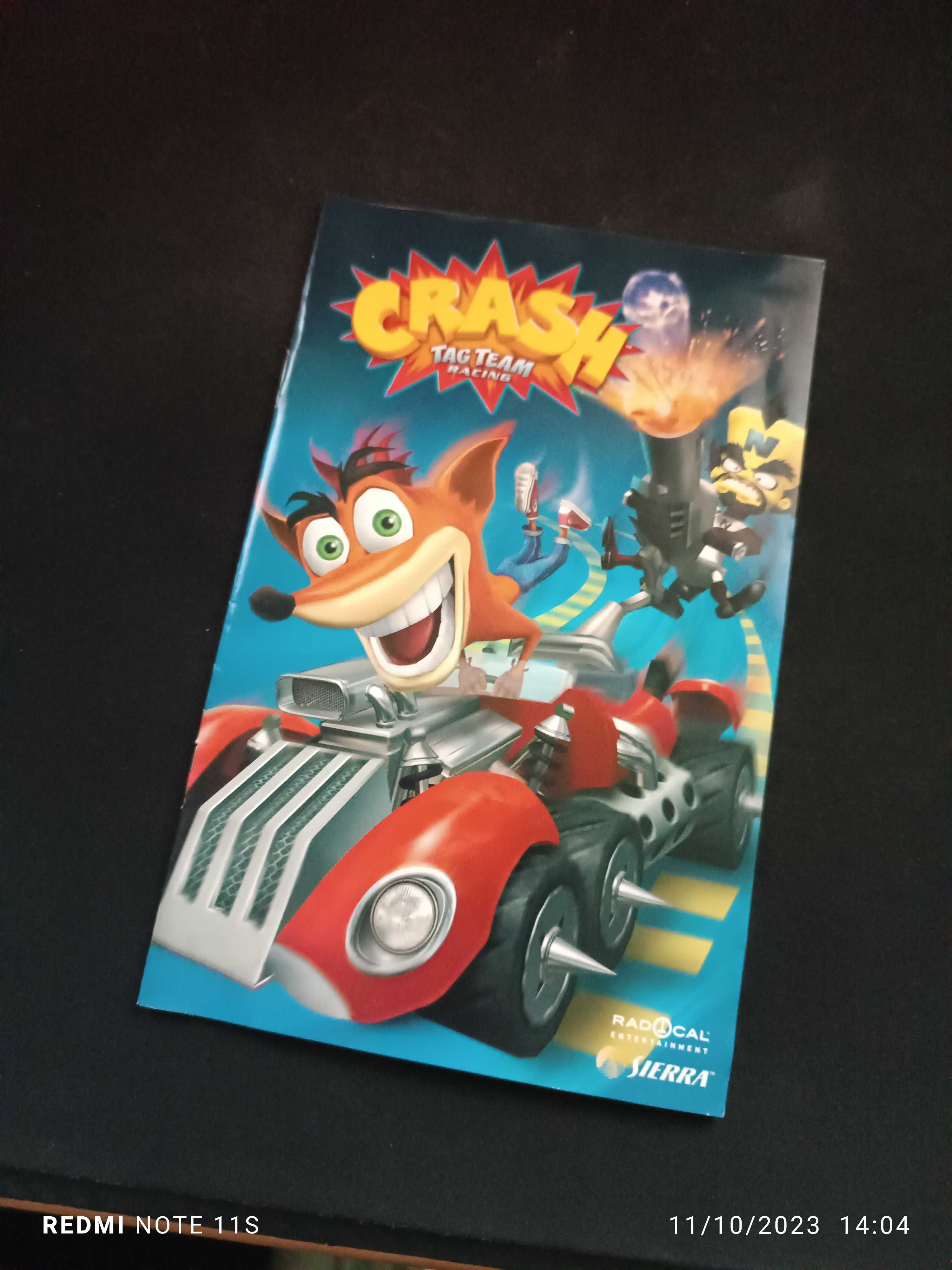 Crash Tag Team Racing manual PS2