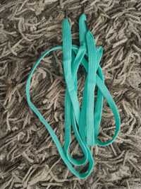 Nowe sznurówki sznurowadła miętowe