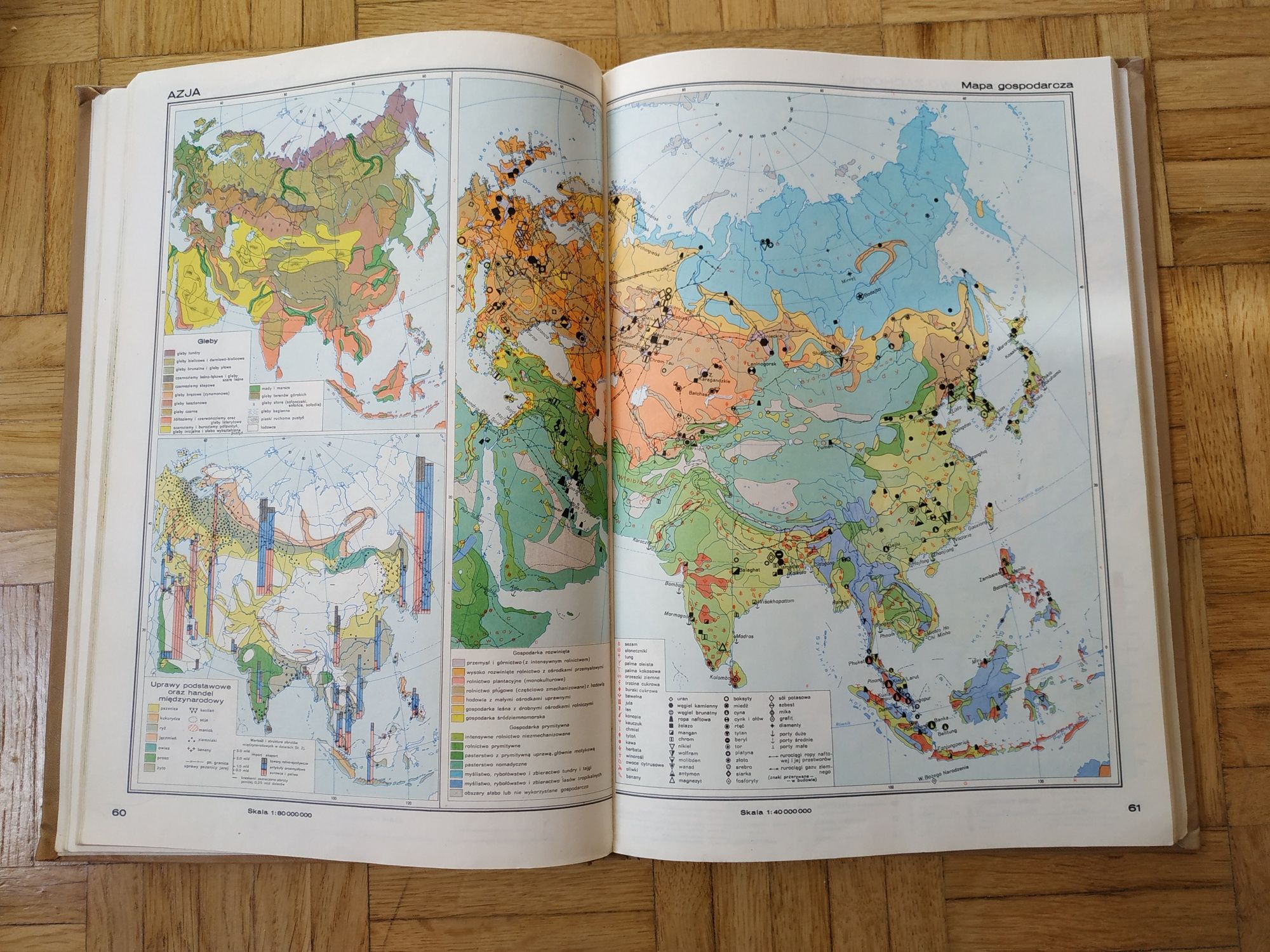 Atlas geograficzny, Państwowe Przedsiębiorstwo Wydawnictw... Mapy 1985