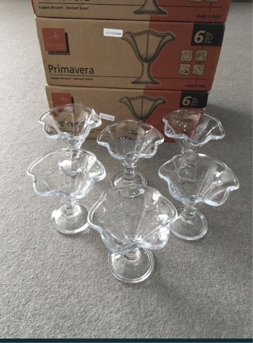 Pucharki do lodów-deserów Bormioli rocco primavera