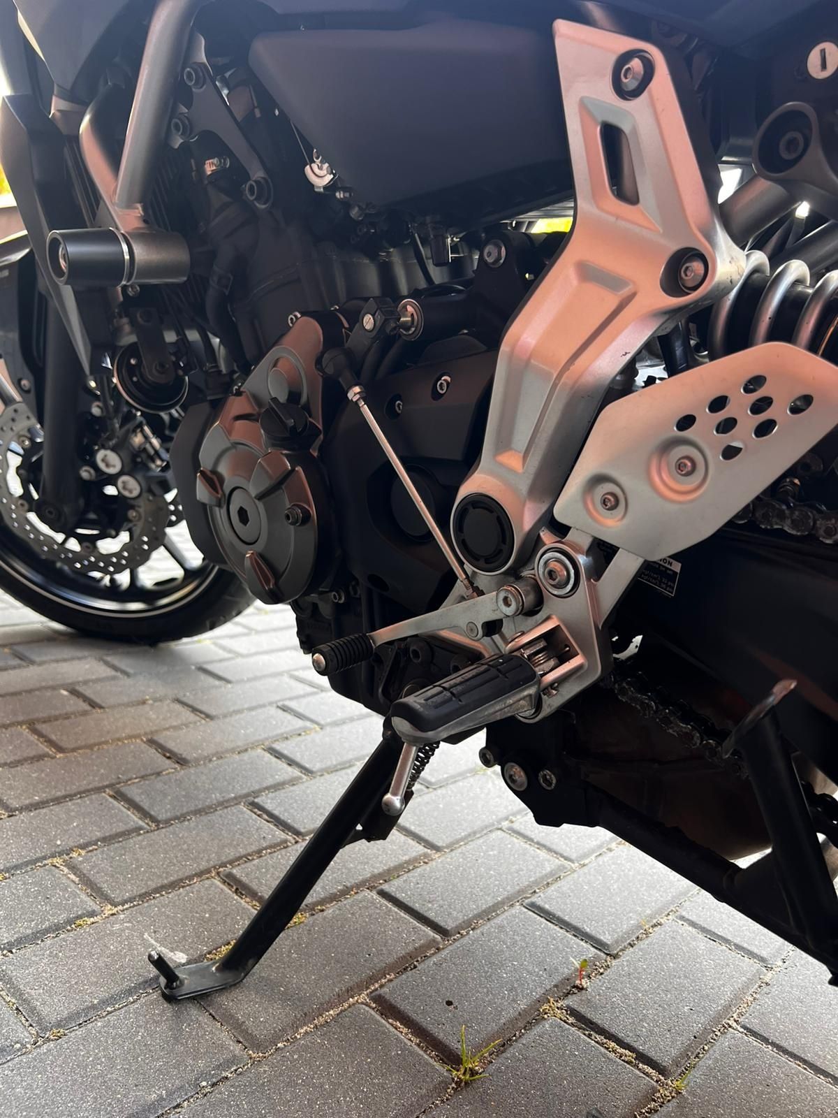 Yamaha MT07 abs niski przebieg polski salon stan idealny