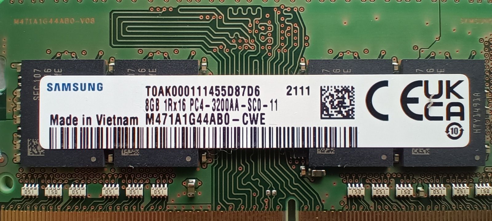 Memória Ram SO-DIMM 16GB 2x8GB - SAMSUNG