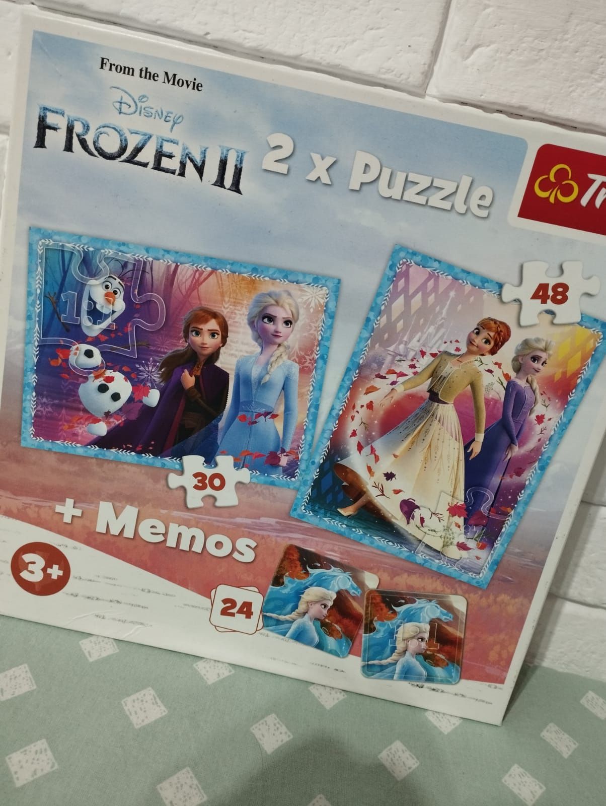 Puzzle Kraina Lodu + memory