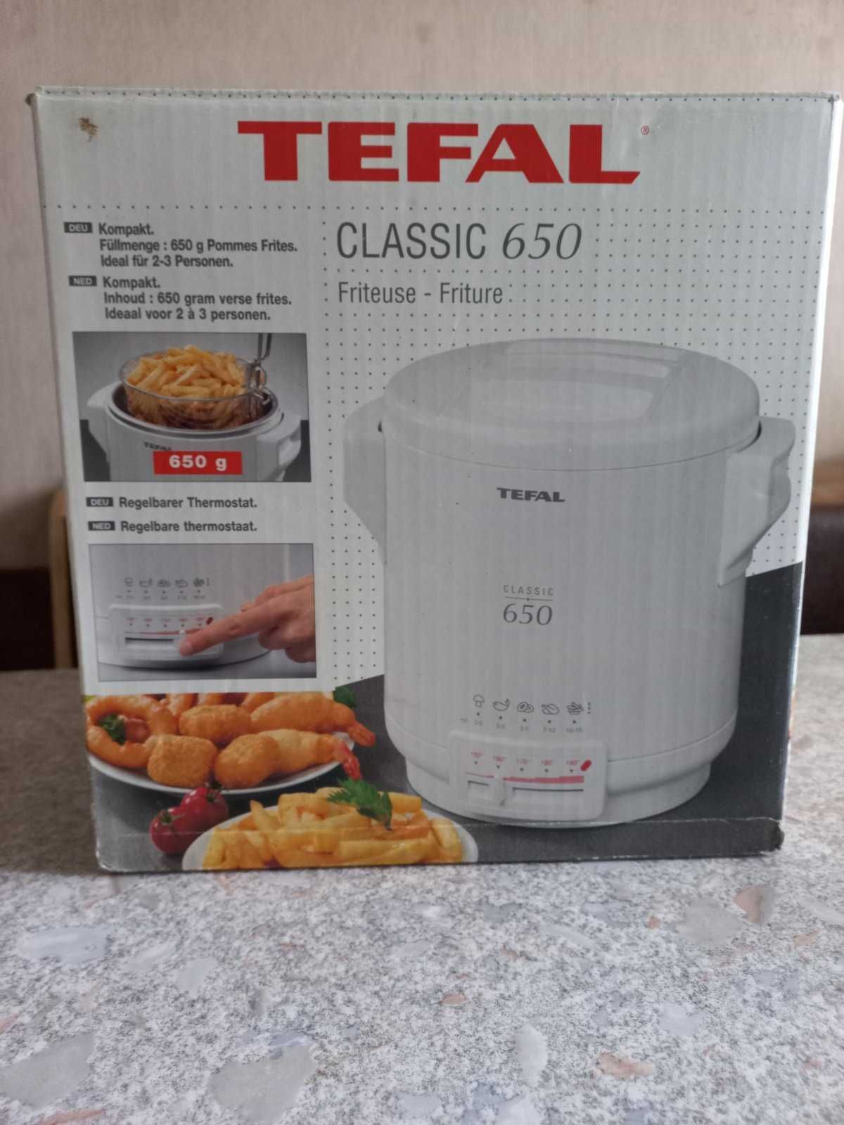 Фритюрница Tefal Classic 650 б/у электрическая