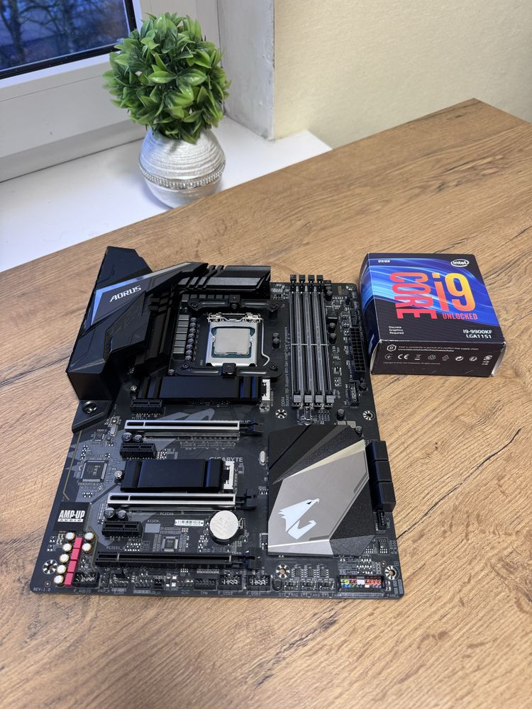 Z390 Aorus Pro + i9-9900KF