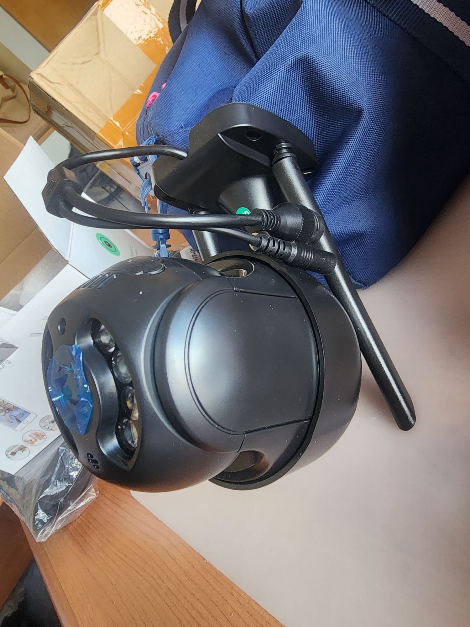 Camera de vigilância nova com visão no telemovel