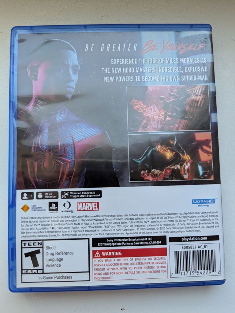 Spider Man Miles Morales ігри игры диски на PS5