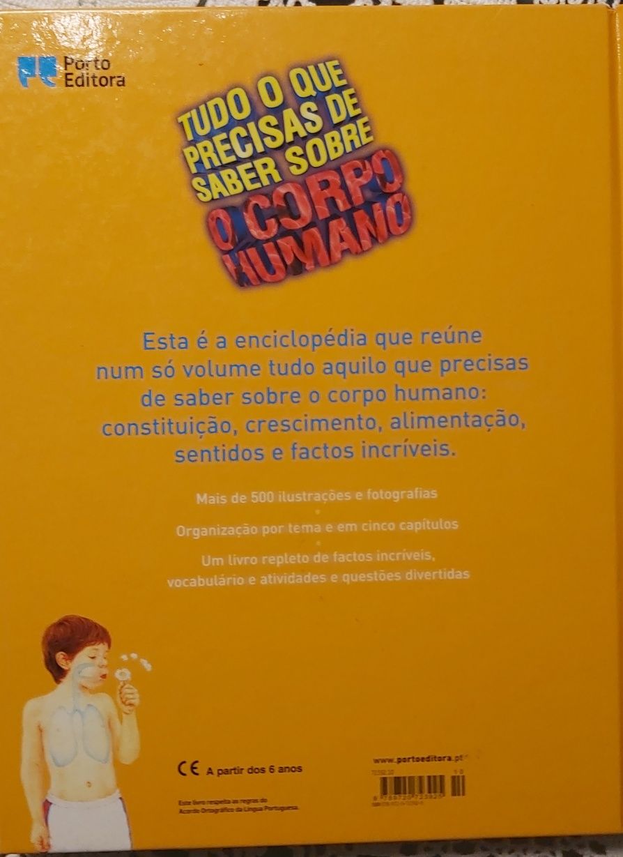 Livro Ilustrado Corpo Humano