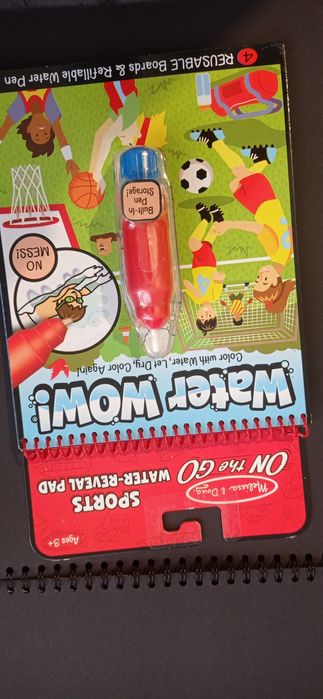 Багаторазова водна розмальовка Melissa & Doug Water WOW спорт