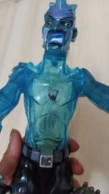 большая редкая фигурка iceman MAN "ANTI FREEZE" от Hasbro marvel 2002!