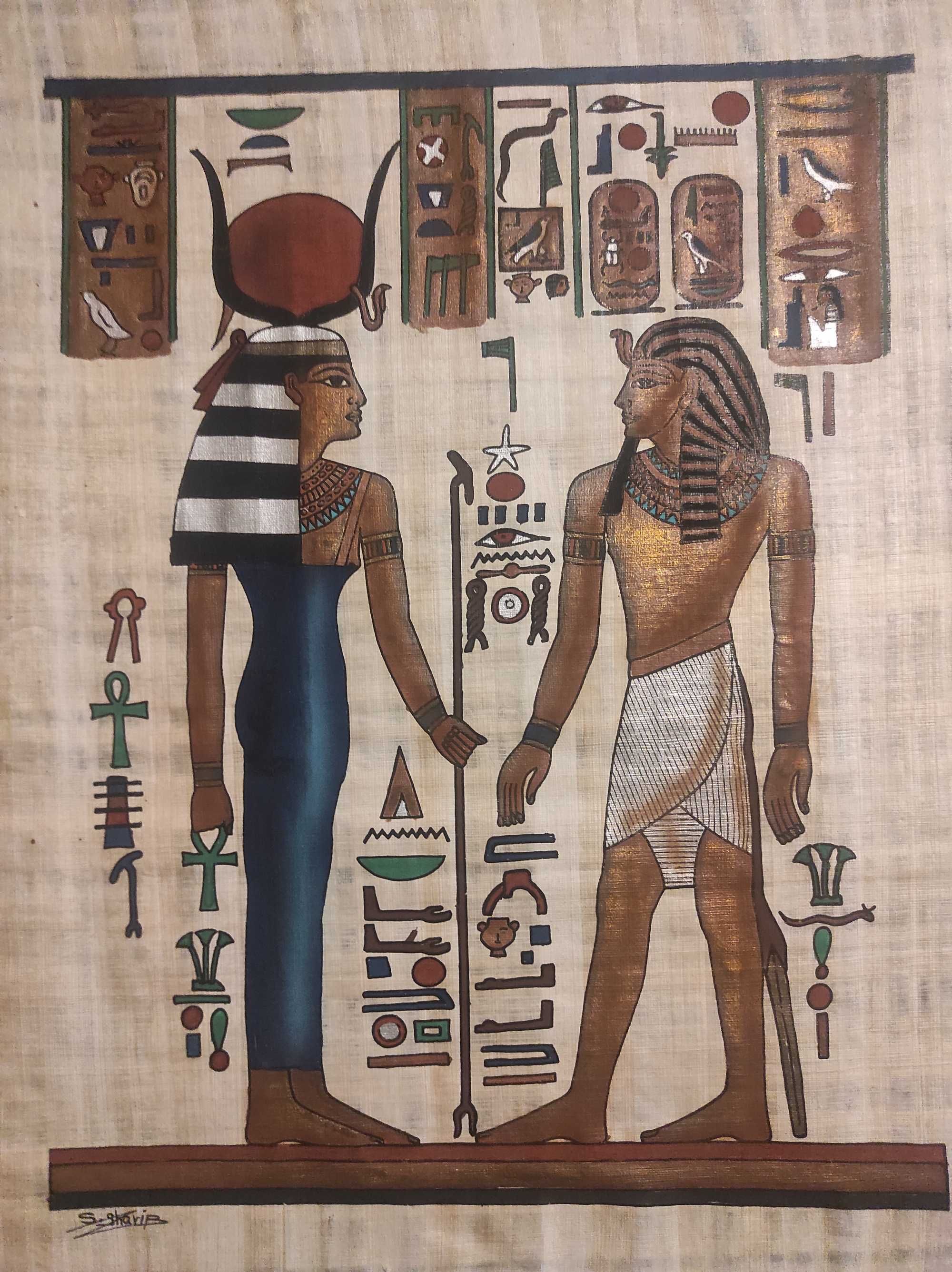 Cleopatra na płótnie