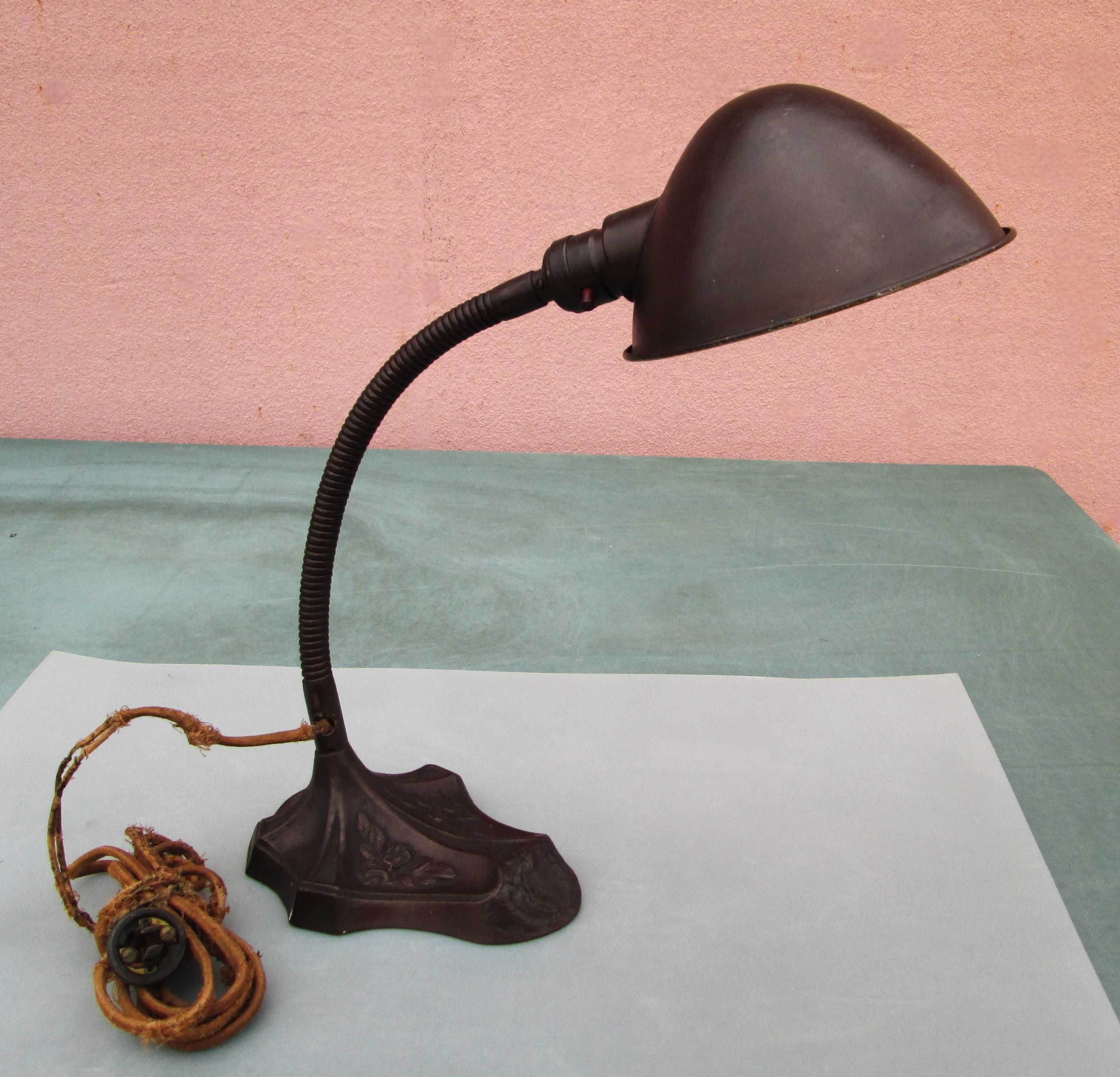 1922 Candeeiro Articulado de Secretária S ROBERT SCHWARTZ, Made in USA