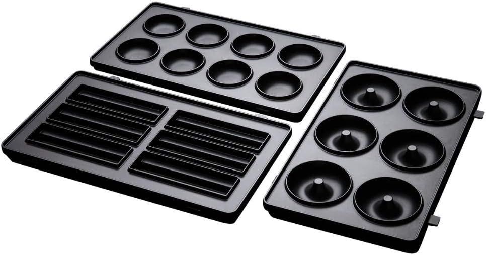 Zestaw 3 aluminiowych talerzy Russell Hobbs (pasuje do Fiesty 3 w 1).