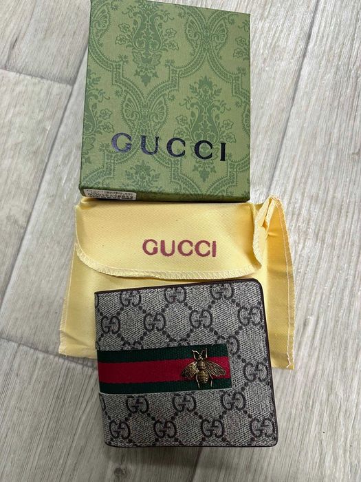 portfel męski gucci