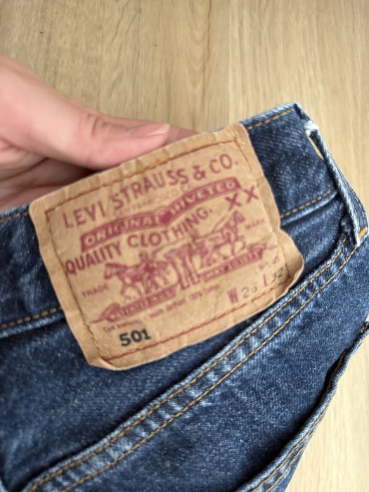 Сині джинси Levis 501