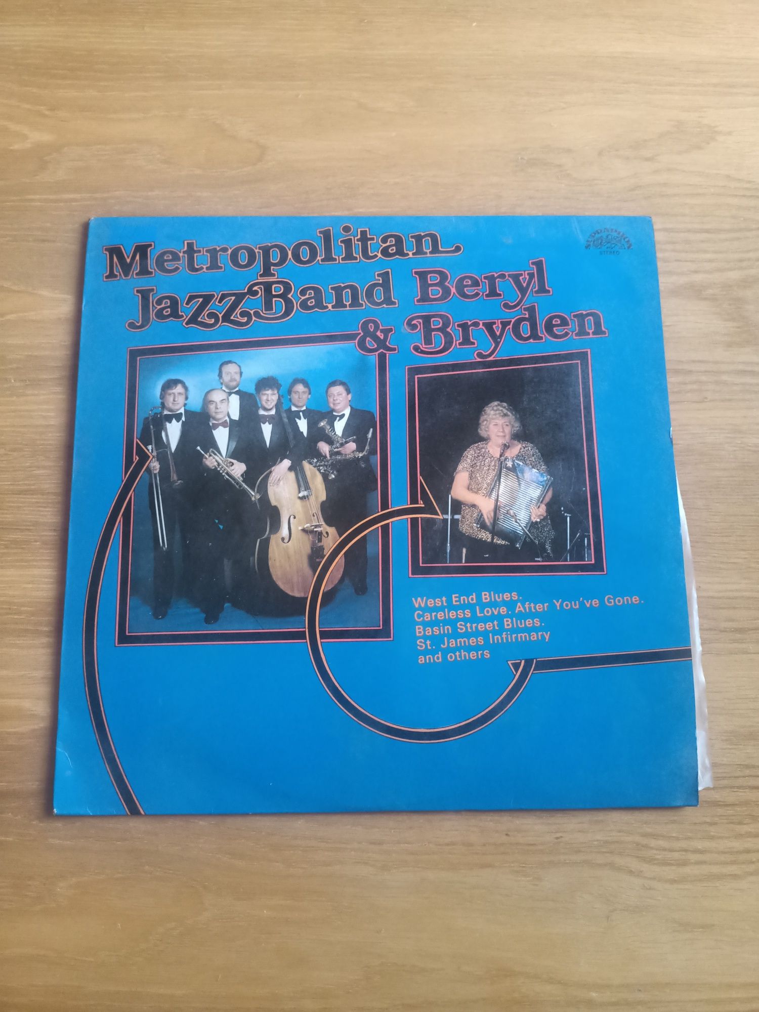 Виниловая пластинка "Metropolitan Jazz Band Beryl & Bryden