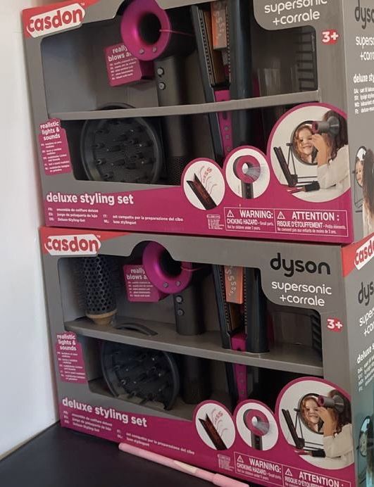Набір для волосся Dyson ( Дайсон) з феном і випрямлячем, 6 предметів