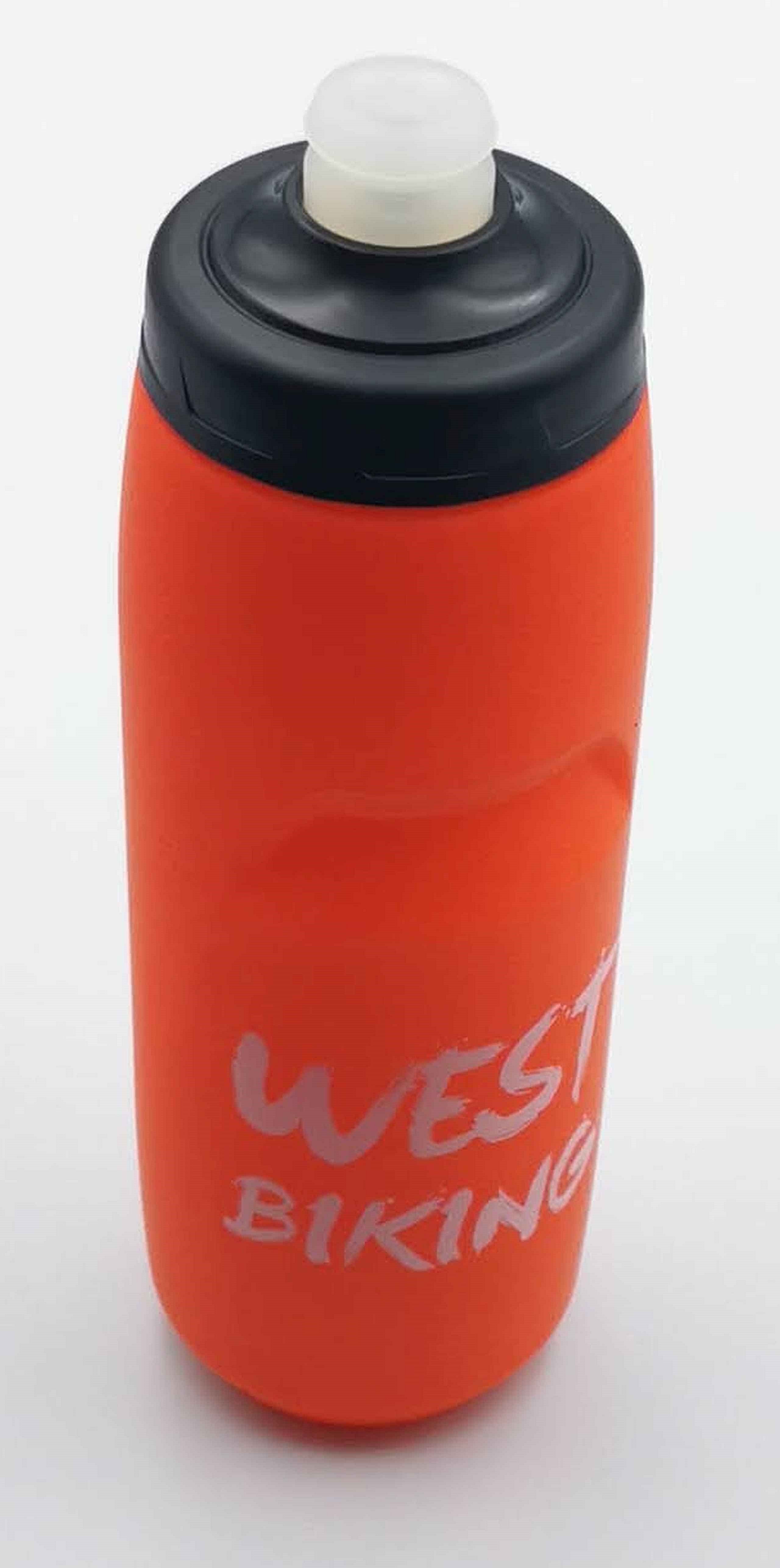 WESTBIKING Bidon 750 ml Ergonomiczny  Wolny od BPA neon orange