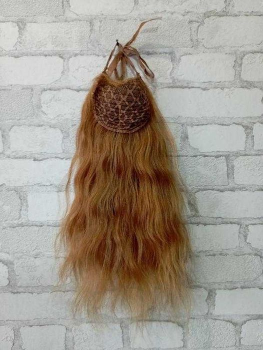 Накладной хвост из натуральных волос, 40 см "Remy "
