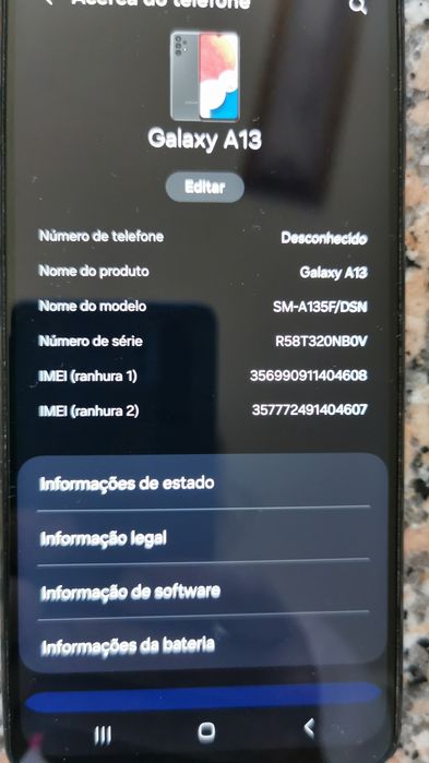 Samsung galaxy A13