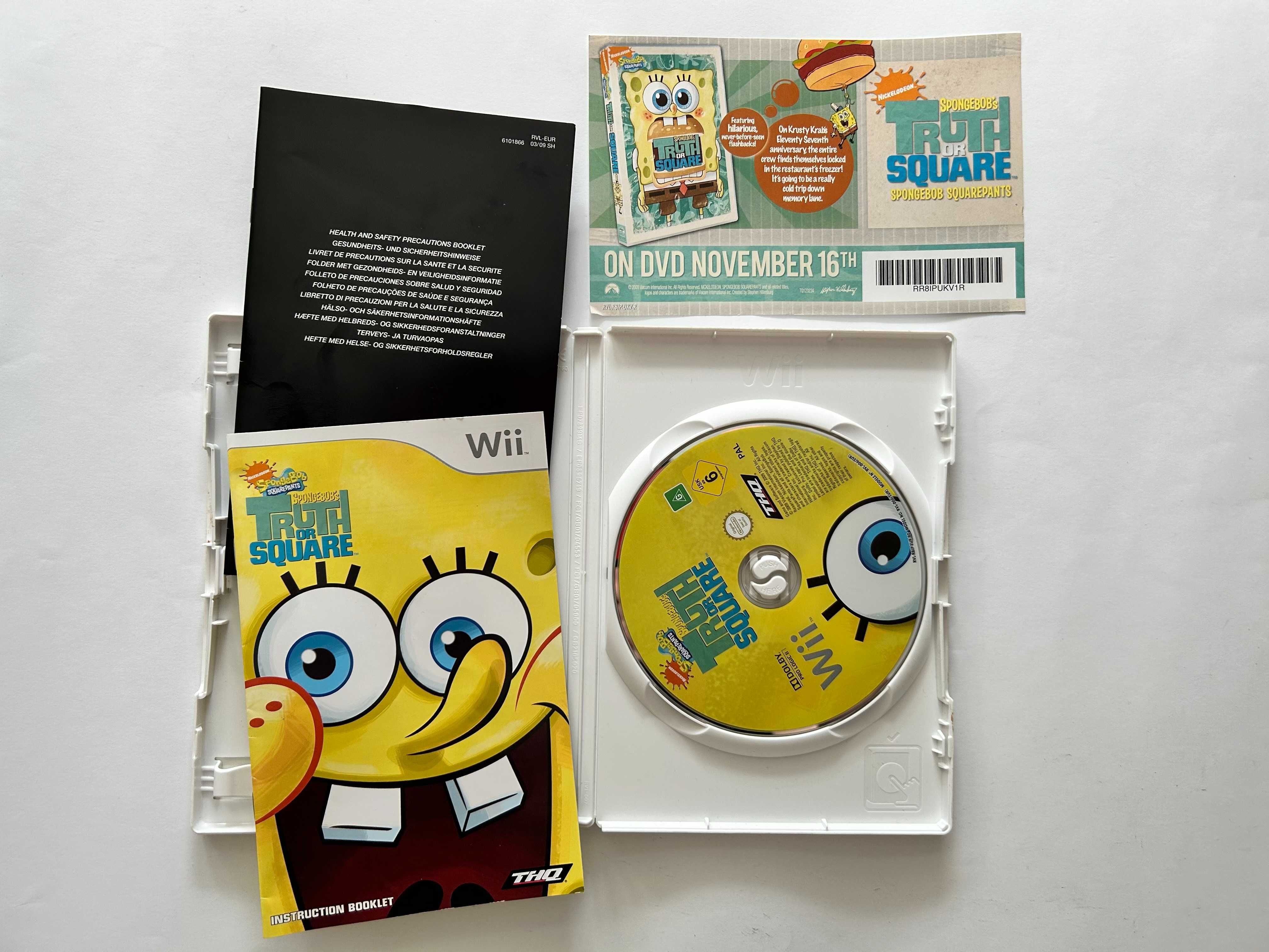SpongeBob Truth Or Square - Nintendo Wii