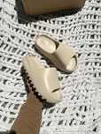 Nowe\Autentyzm*BiałyDamskieAdidasYeezy SlideUnisexTrampki 37