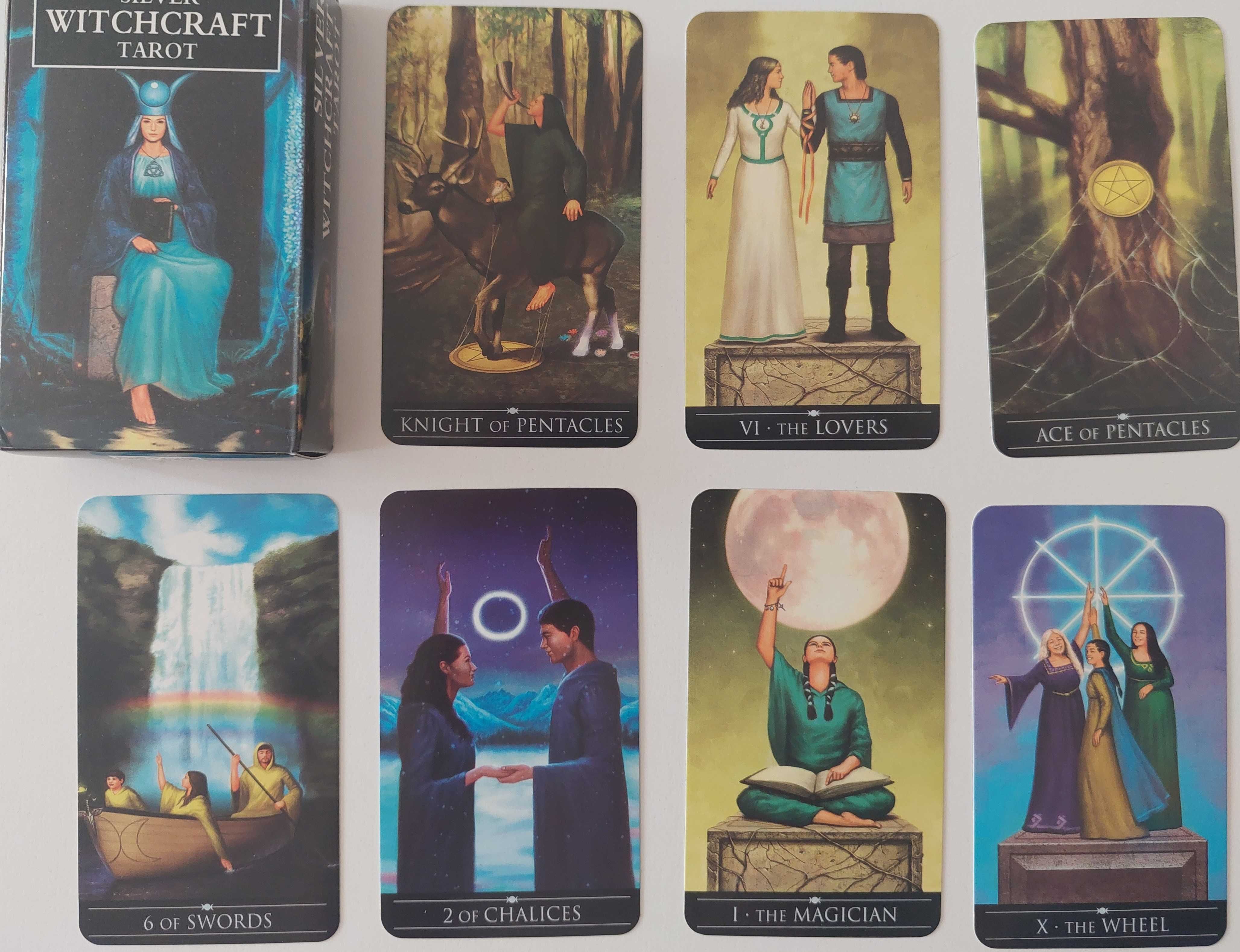 Karty TAROT Srebrnych Czarów     NOWY