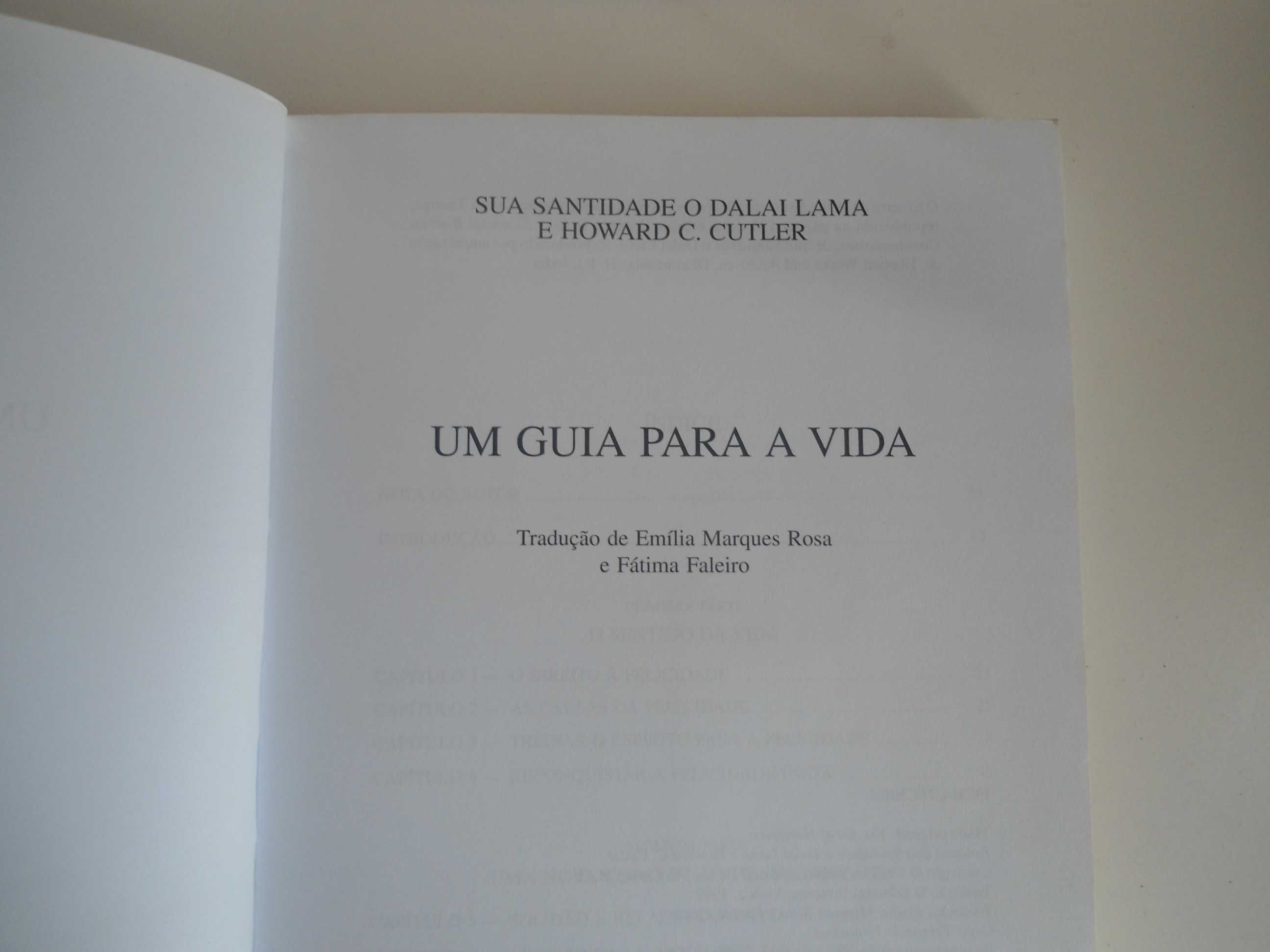 Um Guia para a Vida por Dalai Lama e Howard C. Cutler