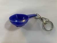 Porta Chaves Miniatura Tupperware azul