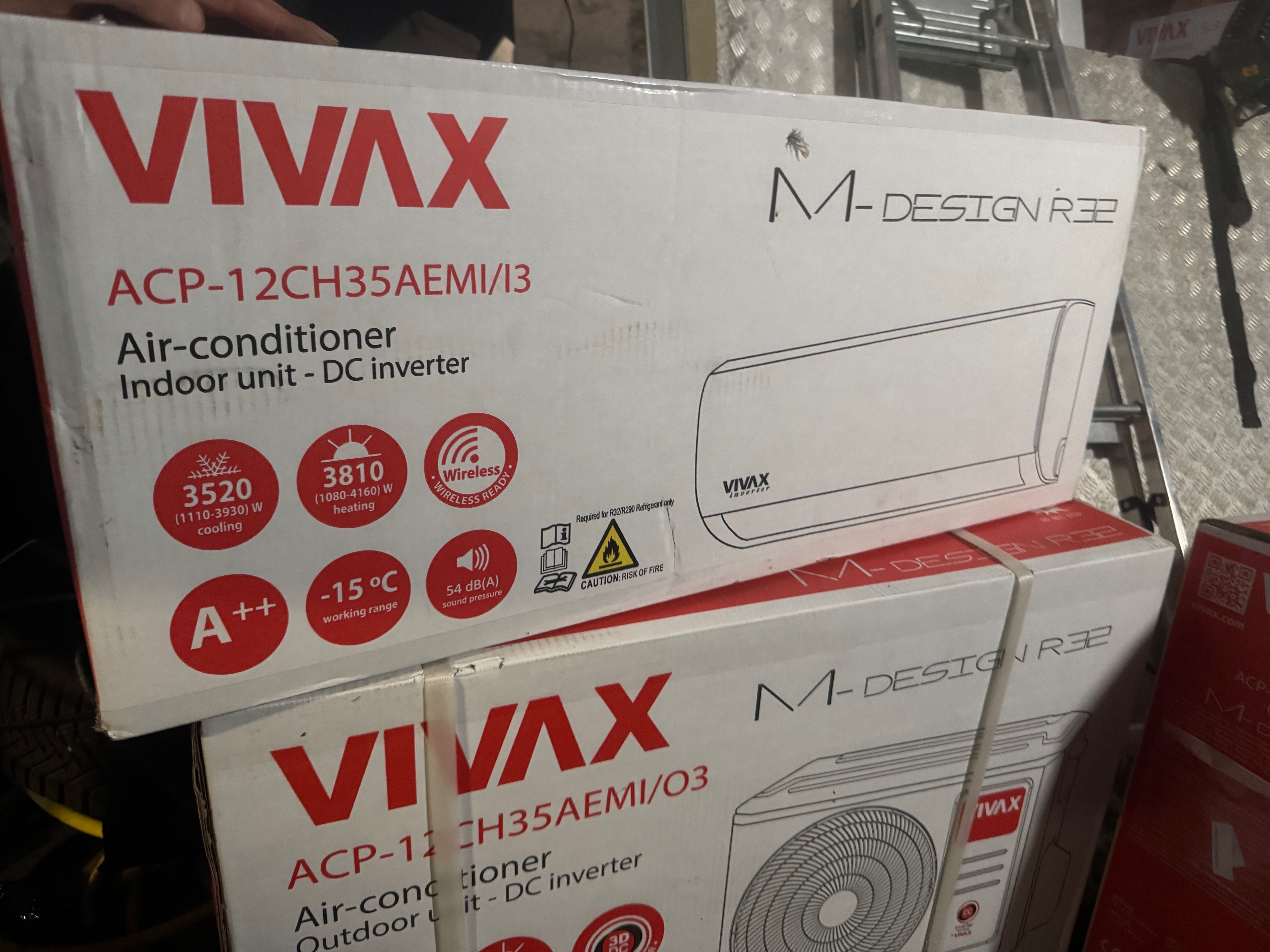 Klimatyzator ścienny Vivax M-DESIGN ACP-12CH35AEMIs R32 3,5kW
