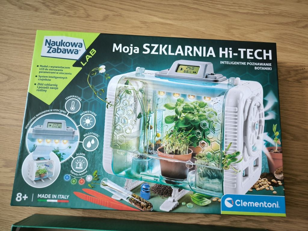 Moja szklarnia Hi-Tech Clémentoni dla dzieci