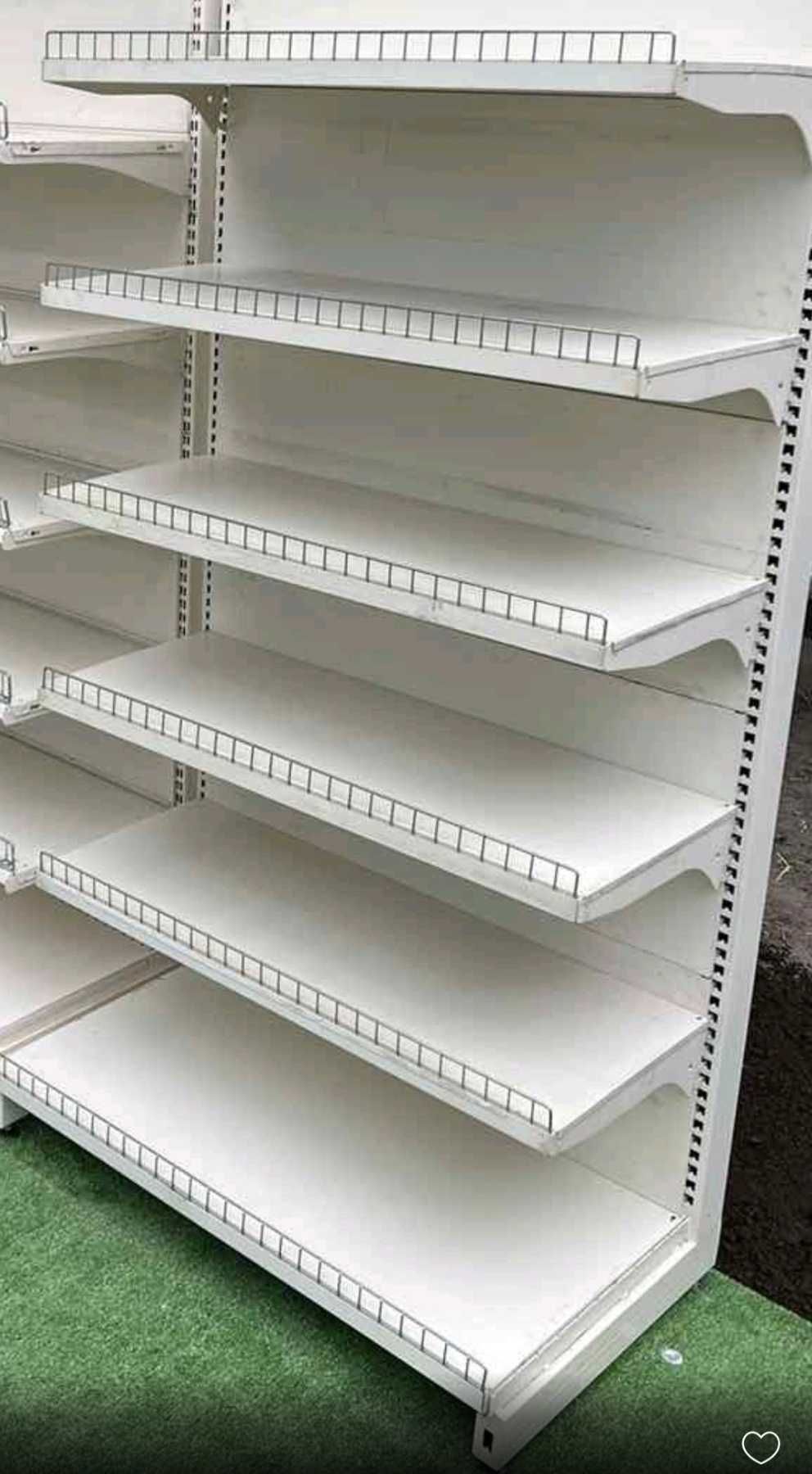 Торгові односторонні (пристінні) стелажі «Маго» 210х64 см., Б/у 12108