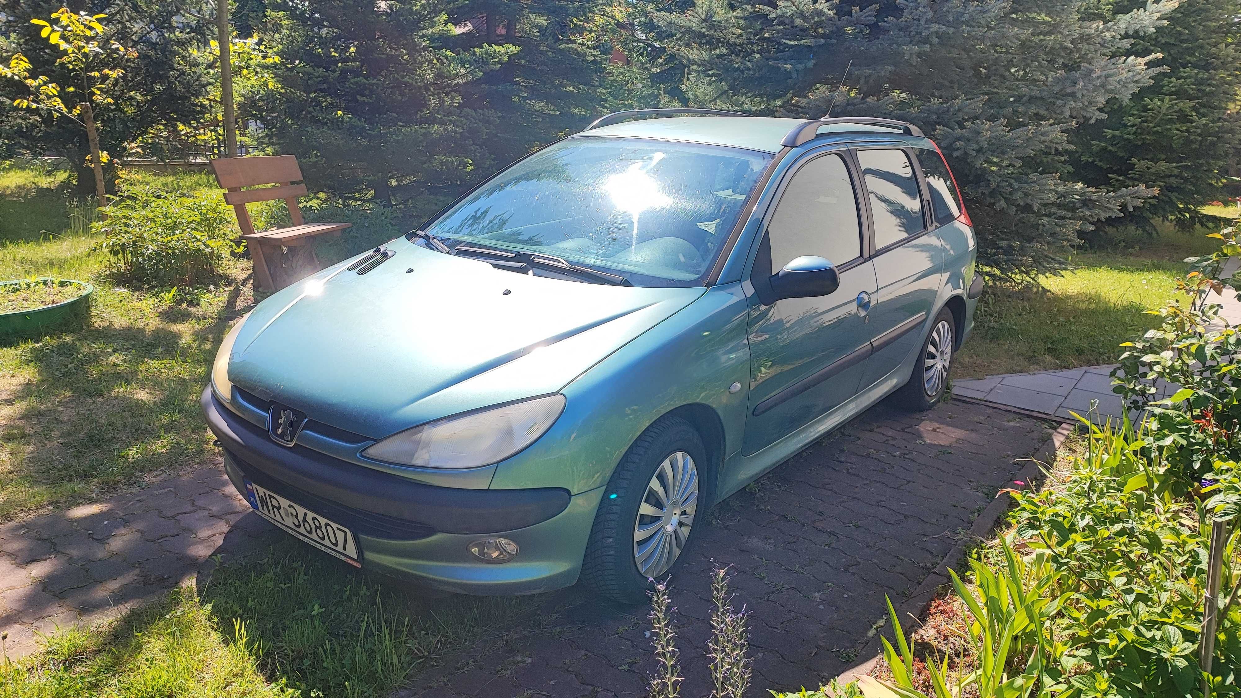 Peugeot 206 SW 2002r. 1.1 60 km