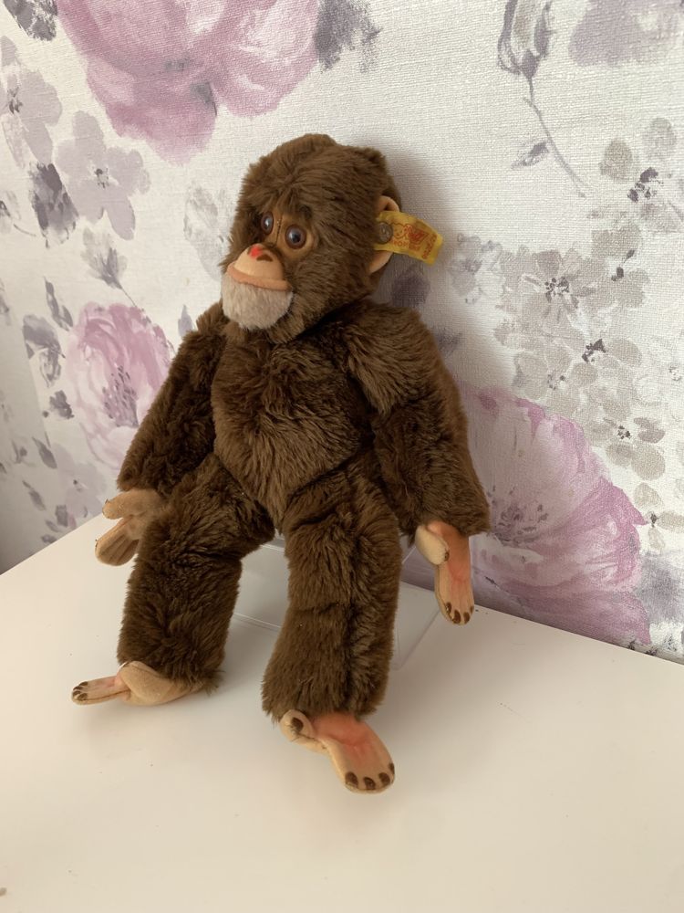 Vintage Steiff 0022/26 Jocko Monkey, Małpka