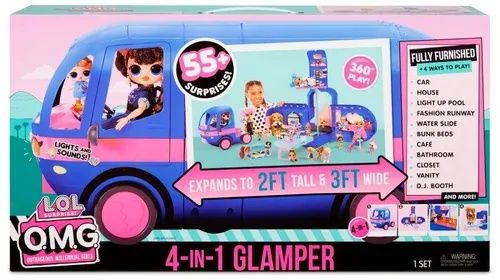 L.O.L. Surprise! O.M.G. 4-in-1 Glamper Fashion Camper