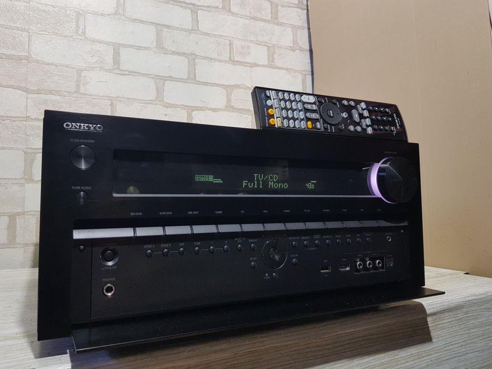 7.2AV ресивер Onkyo TX-NR809 2х180Вт HDMI 4K USB б/у з Німеччини