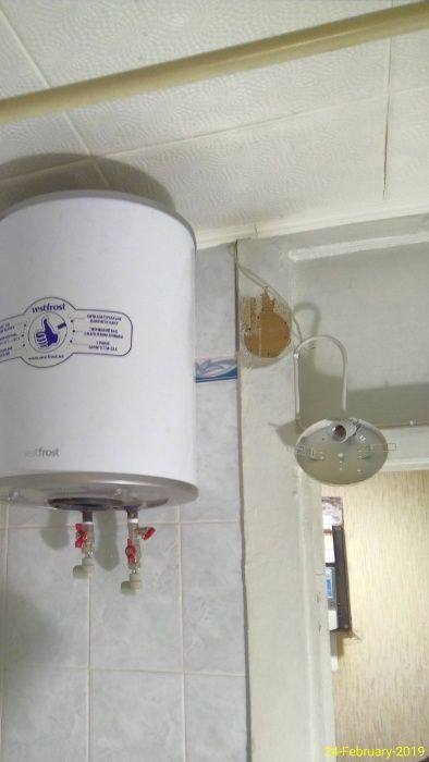 накопичувальний водонагрівач 50л