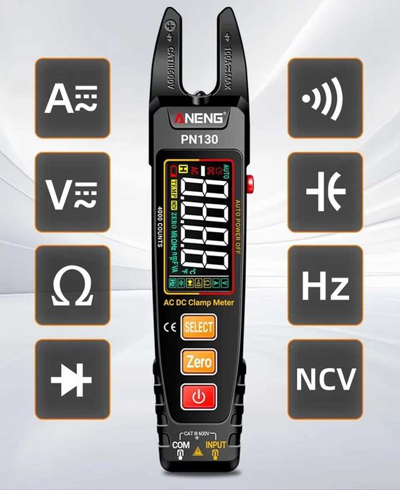 ANENG PN130 і ANENG PN130 PRO Струмовимірювальні кліщі Гарантія