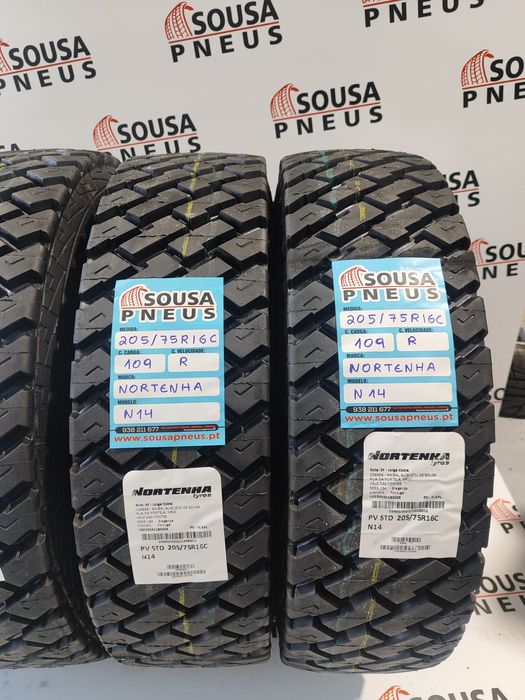 2 pneus Nortenha 205-75R16C - Oferta dos Portes
