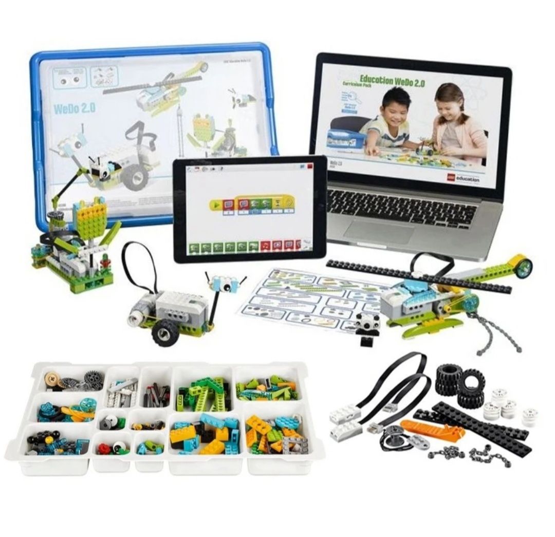 LEGO WeDo 2.0, запауовані, конструктор, робототехніка, програмування,